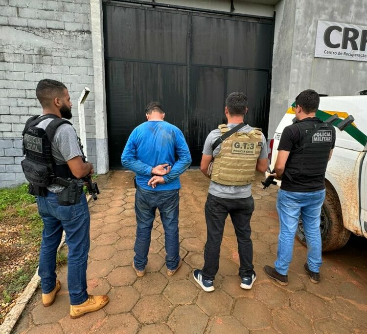 Imagem Ilustrando a Notícia: Assaltante de banco mais procurado do Centro-Oeste é capturado no Pará, diz polícia