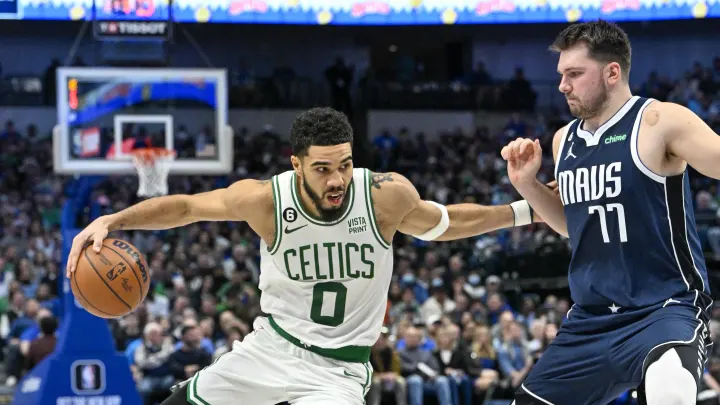Imagem Ilustrando a Notícia: Celtics e Mavericks duelam nas finais da NBA na próxima semana