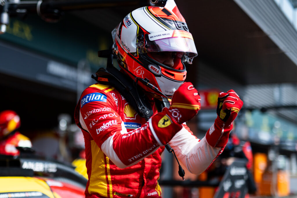 Imagem Ilustrando a Notícia: Ferrari é pole nas 6 Horas de Spa-Francorchamps; “Damas de Ferro” saem na frente na LMGT3