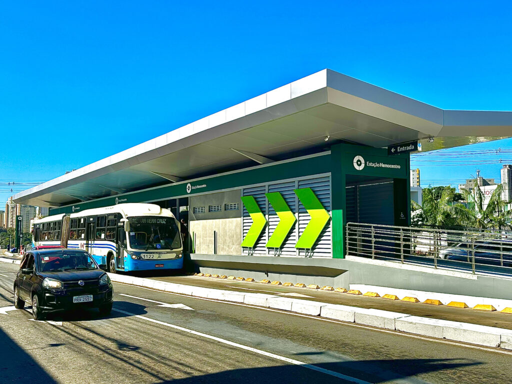 Imagem Ilustrando a Notícia: Após 100 dias, primeira estação do eixo Anhanguera é revitalizada