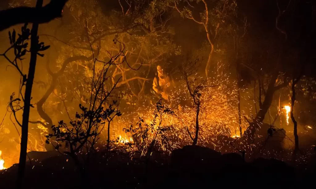 Imagem Ilustrando a Notícia: Chapada dos Veadeiros se prepara para época de incêndios florestais