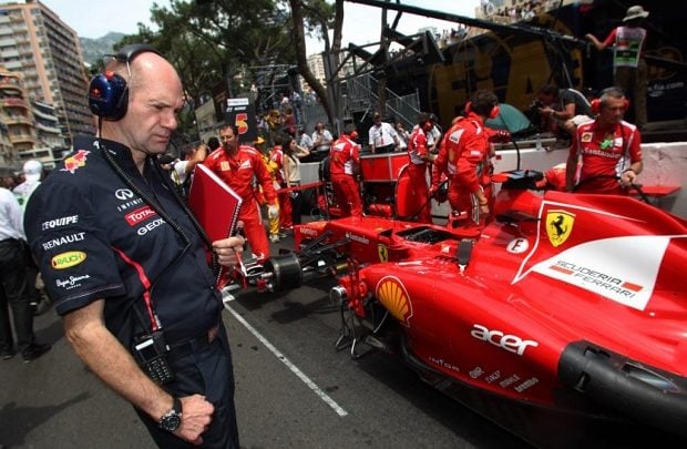 Imagem Ilustrando a Notícia: Ferrari descarta Newey, mas outras equipes estão na disputa