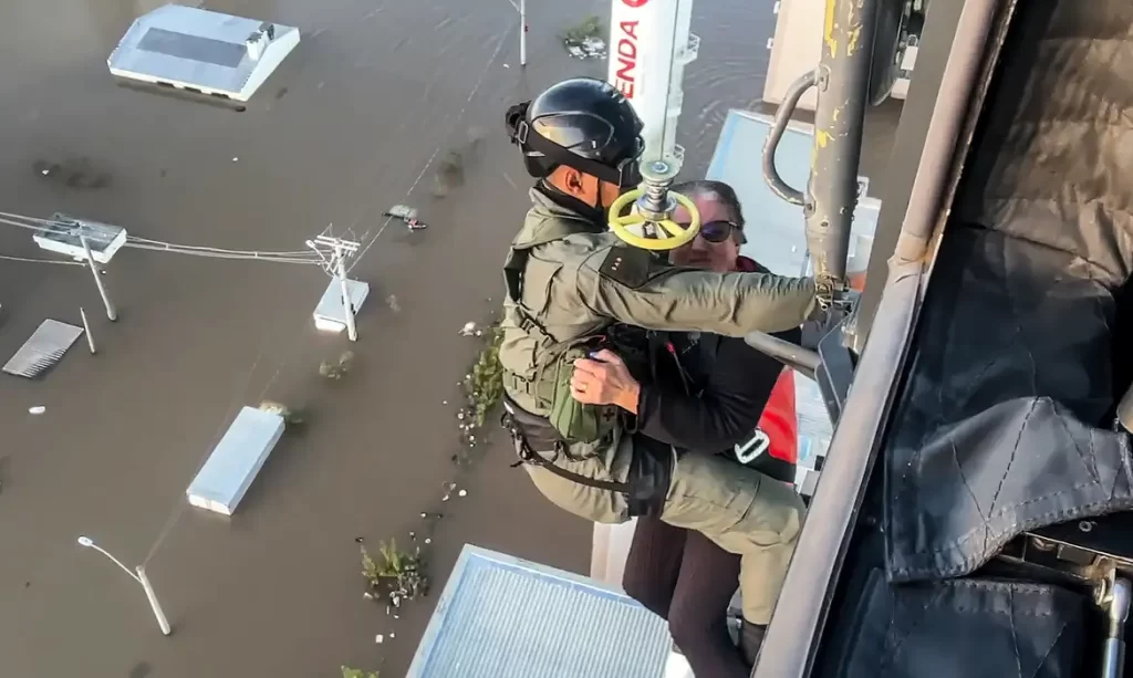 Imagem Ilustrando a Notícia: Enchentes afetam saúde mental de moradores da capital gaúcha