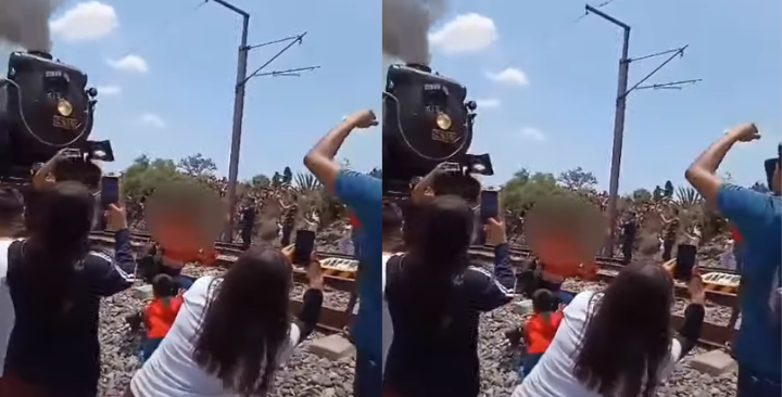 Imagem Ilustrando a Notícia: Mulher morre atingida por trem ao tirar selfie