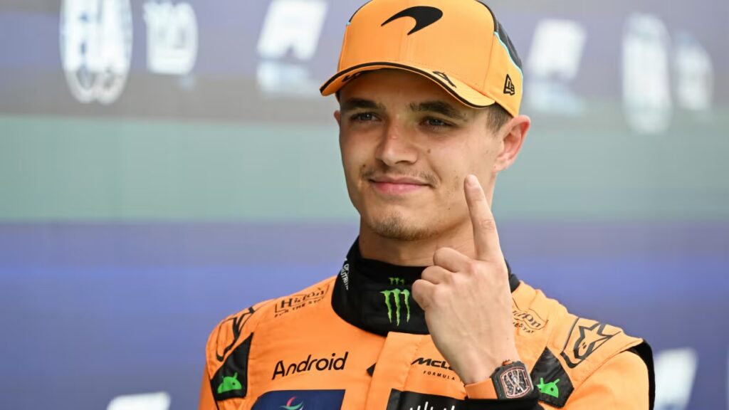 Imagem Ilustrando a Notícia: Norris supera Verstappen e conquista pole position no GP da Espanha