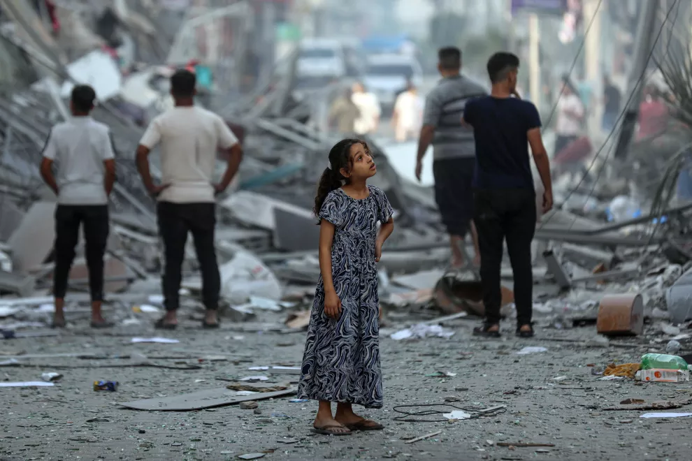 Imagem Ilustrando a Notícia: Mais de 15 mil crianças morreram em Gaza desde o início do conflito