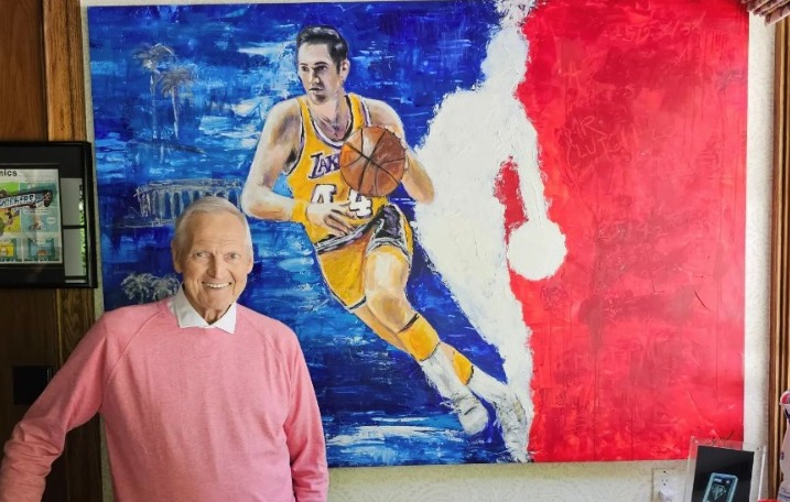 Imagem Ilustrando a Notícia: Morre aos 86 Jerry West lenda do basquete que se tornou ‘logo’ da NBA