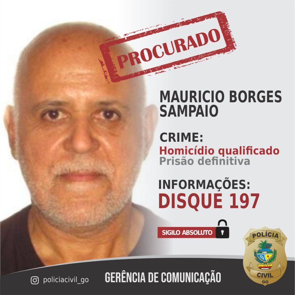 Imagem Ilustrando a Notícia: Maurício Sampaio é preso pela Polícia Civil de Goiás