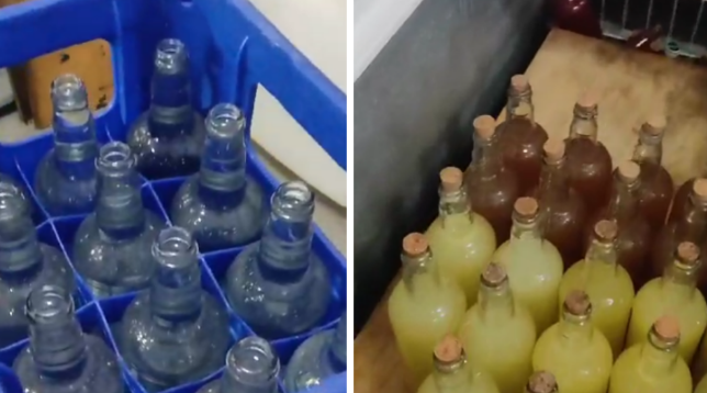 Imagem Ilustrando a Notícia: Fábrica de bebidas falsas é fechada por policiais