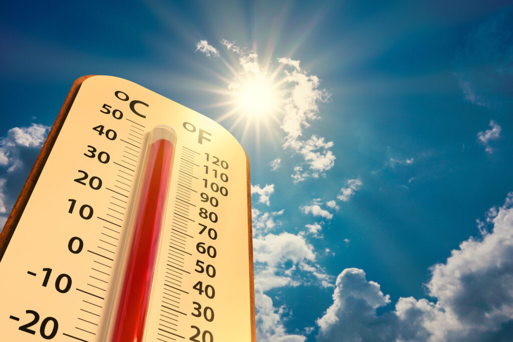 Imagem Ilustrando a Notícia: Temperatura do planeta deve aumentar em 1,9 °C entre 2024 e 2028, aponta estudo da OMM
