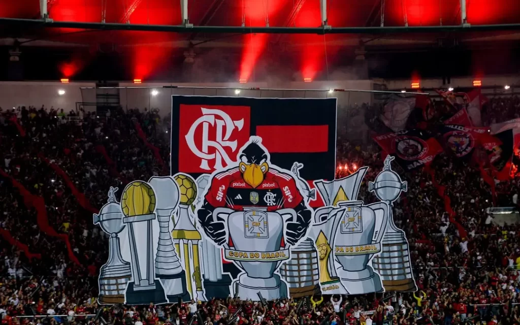 Imagem Ilustrando a Notícia: Flamengo é o 16ª na lista dos clubes mais seguidos do mundo