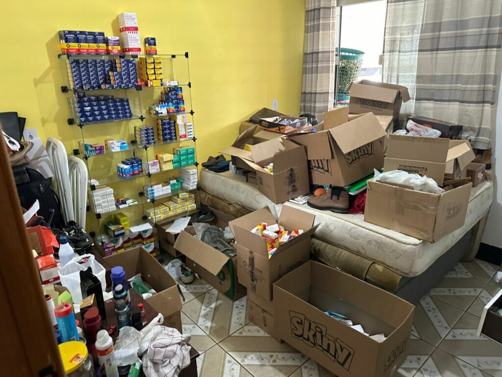Imagem Ilustrando a Notícia: Preso suspeito de manter depósito clandestino de medicamentos controlados em Goiânia 