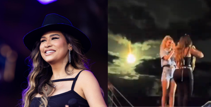 Imagem Ilustrando a Notícia: Meteoro é visto no céu durante show de Simone Mendes