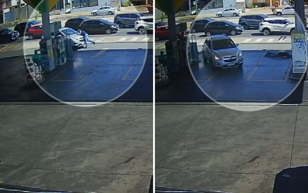 Imagem Ilustrando a Notícia: Advogado suspeito de atropelar homem tentou fugir após o crime, mas capotou o carro