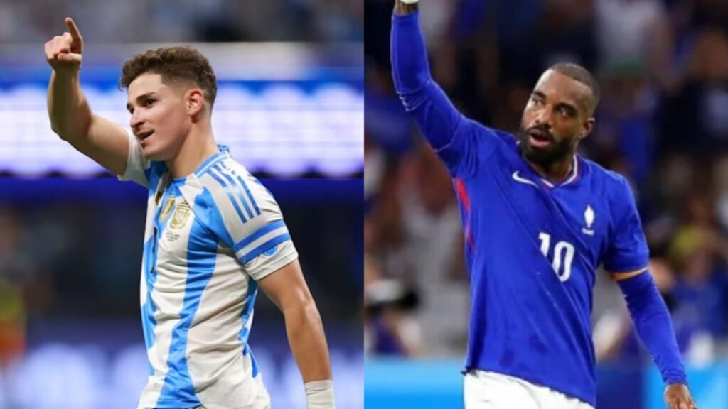 Imagem Ilustrando a Notícia: Argentina e França vão se enfrentar nas quartas do futebol masculino