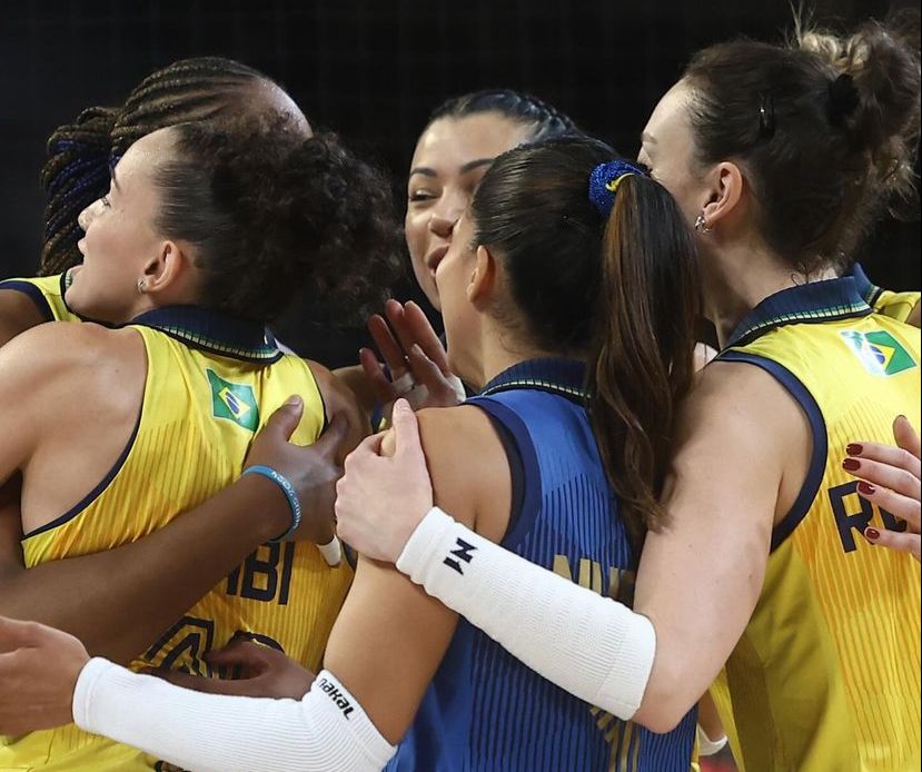 Imagem Ilustrando a Notícia: Brasil garante vaga nas quartas de final mais cedo nas Olimpíadas