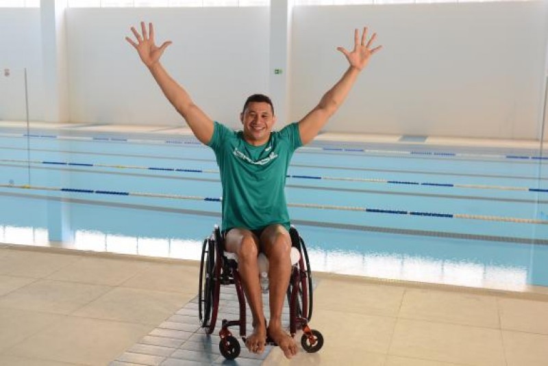 Imagem Ilustrando a Notícia: Na quinta paralimpíada, Clodoaldo promete fazer o que for preciso por medalhas