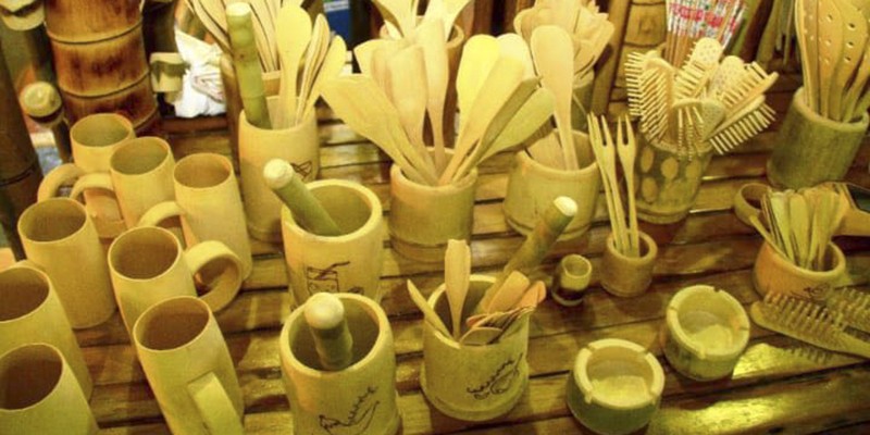 Imagem Ilustrando a Notícia: Projeto divulga a cultura do bambu em shopping de Goiânia