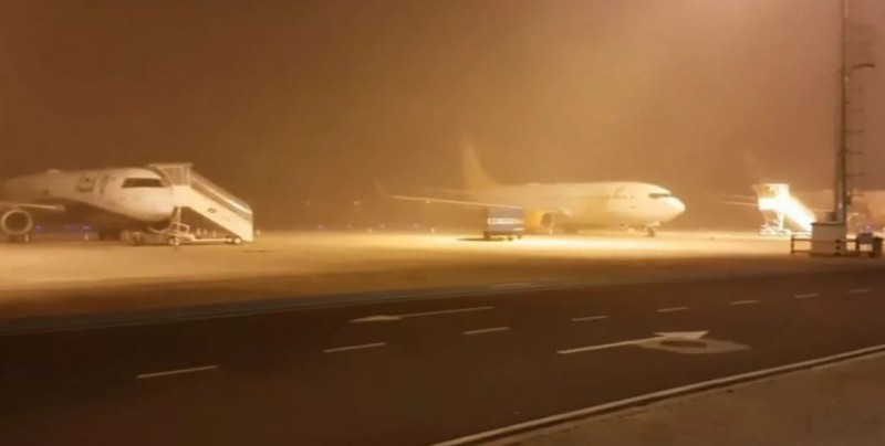 Imagem Ilustrando a Notícia: Aeroporto de Goiânia fecha na manhã desta terça por conta do mau tempo
