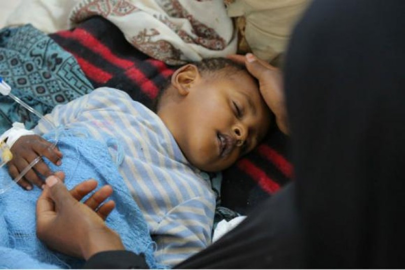 Imagem Ilustrando a Notícia: Casos de cólera no Iêmen podem chegar a 130 mil em duas semanas