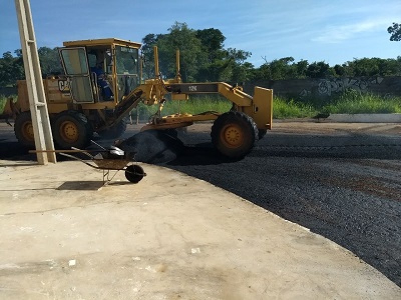 Imagem Ilustrando a Notícia: Obras no asfalto do Residencial Real Conquista são finalizadas