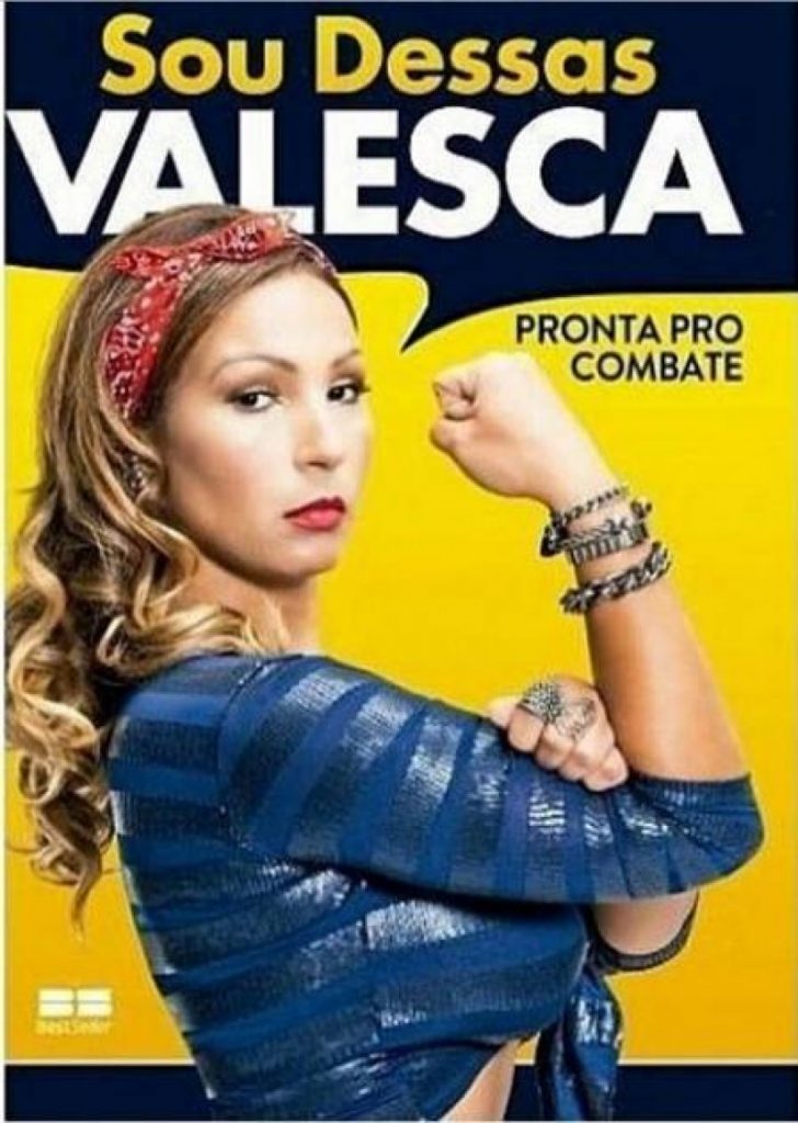 Imagem Ilustrando a Notícia: Valesca Popozuda lança biografia, apoiada por Pedro Bial e Susana Vieira