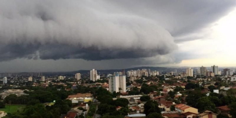 Imagem Ilustrando a Notícia: Pode chover nesta terça-feira em Goiás