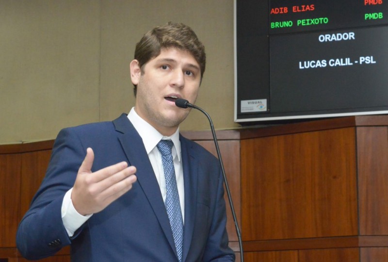 Imagem Ilustrando a Notícia: Presidente do PSL em Goiânia, Lucas Calil diz que partido não caminhará com o PT