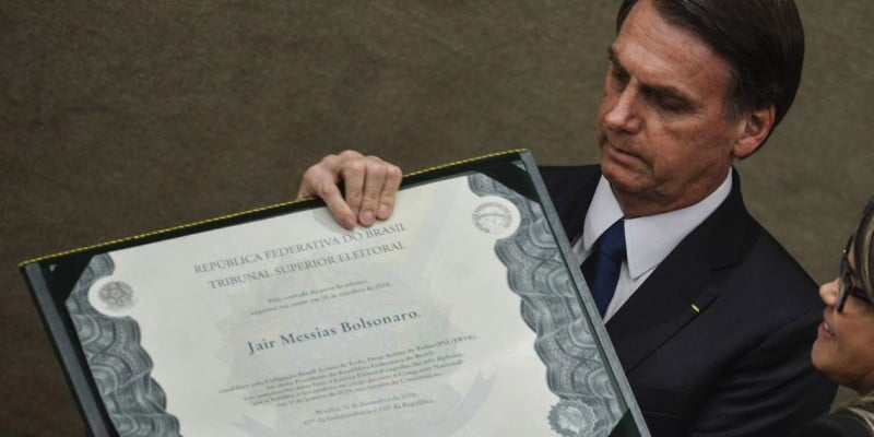 Imagem Ilustrando a Notícia: Presidente eleito, Jair Bolsonaro pede confiança ao eleitor