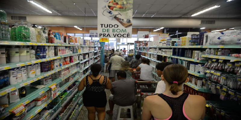 Imagem Ilustrando a Notícia: Vendas de supermercados sobem 1,92% em todo o país