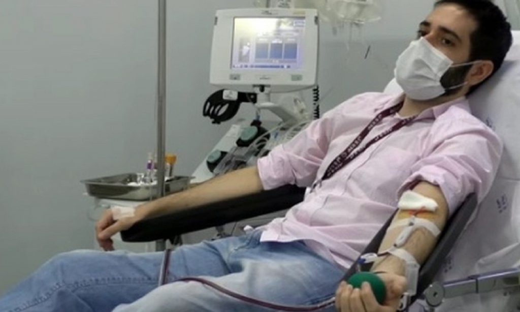 Imagem Ilustrando a Notícia: Senador propõe coleta compulsória de sangue e plasma de curados da Covid-19