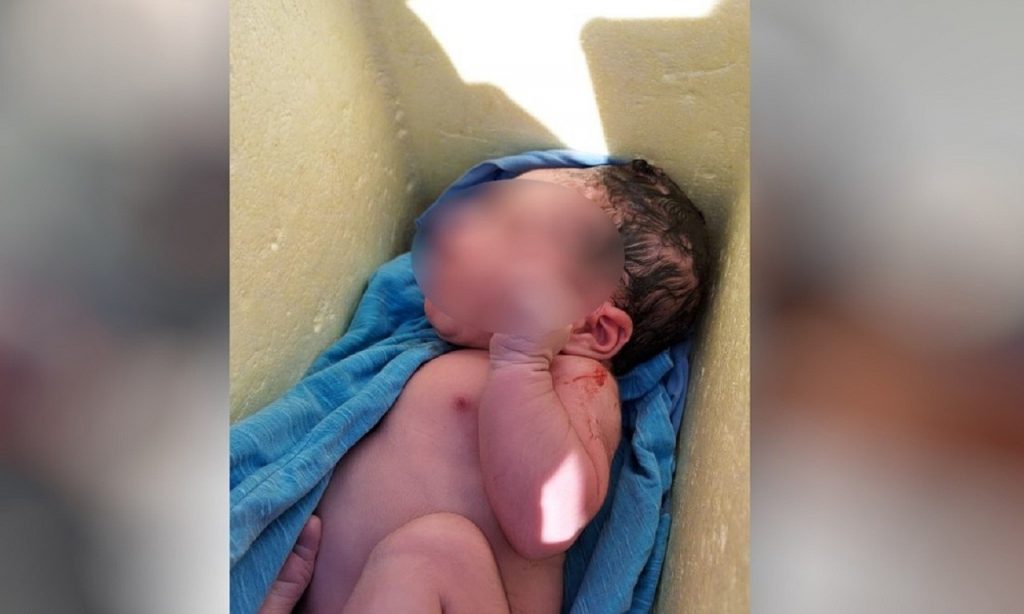 Imagem Ilustrando a Notícia: Recém-nascido é encontrado em caixa de isopor na BR-040 em Luziânia