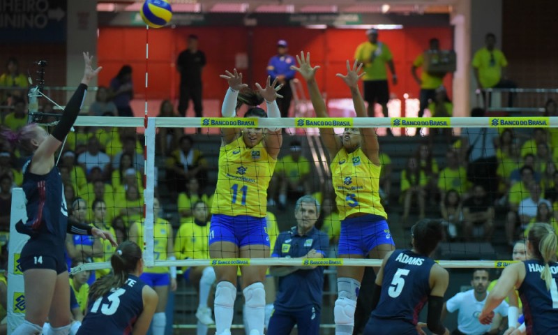 Imagem Ilustrando a Notícia: Com duas derrotas, Brasil treina para enfrentar os EUA novamente