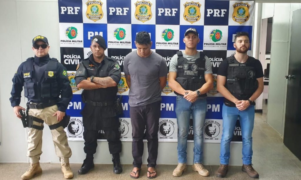 Imagem Ilustrando a Notícia: Traficante do Pernambuco que usava nome falso é preso em Goiás