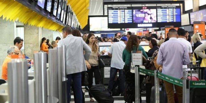 Imagem Ilustrando a Notícia: Goiânia registra a maior alta da passagem aérea do país