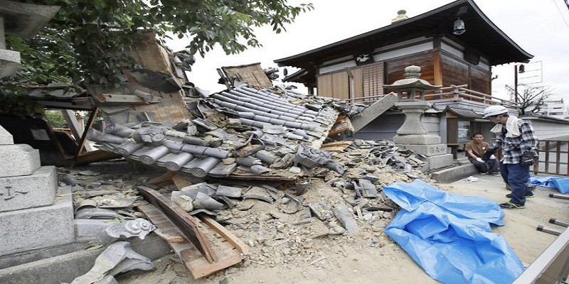 Imagem Ilustrando a Notícia: Terremoto deixa três mortos e mais de 200 feridos