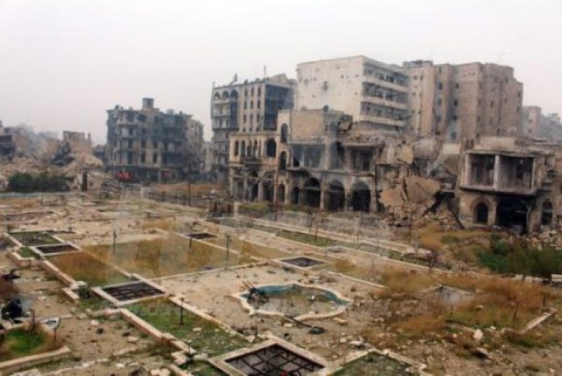 Imagem Ilustrando a Notícia: ONG contabiliza mais de meio milhão de mortos em 7 anos de guerra na Síria