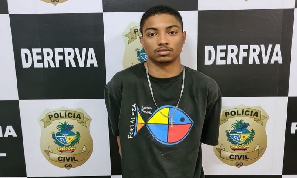 Imagem Ilustrando a Notícia: Suspeito de vários roubos a motoristas por aplicativos é preso em Goiânia