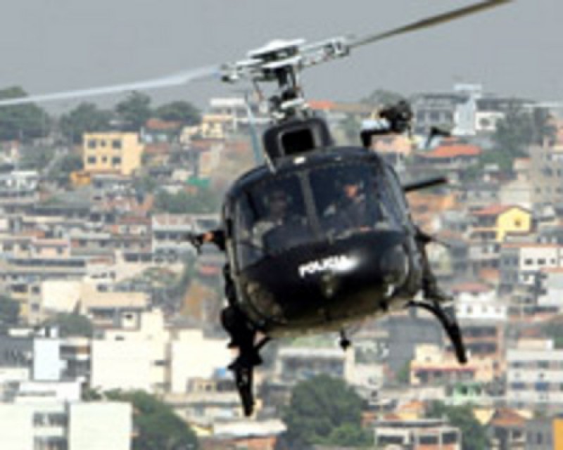 Imagem Ilustrando a Notícia: Helicóptero da PM não foi alvejado com tiros, aponta perícia preliminar