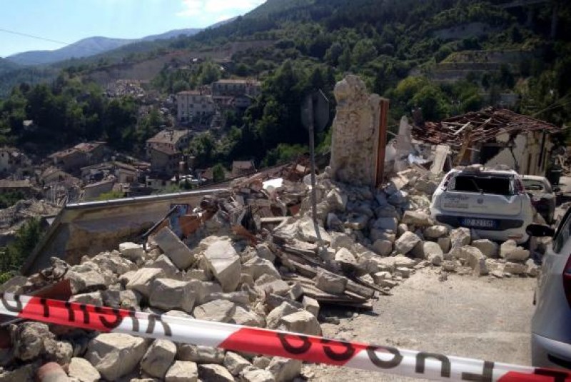Imagem Ilustrando a Notícia: Novo terremoto atinge região central da Itália