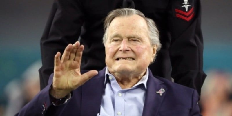 Imagem Ilustrando a Notícia: Ex-presidente dos EUA George H. W.Bush morre as 94 anos