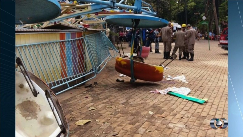 Imagem Ilustrando a Notícia: Desgaste de eixo provocou acidente no  Mutirama, aponta laudo