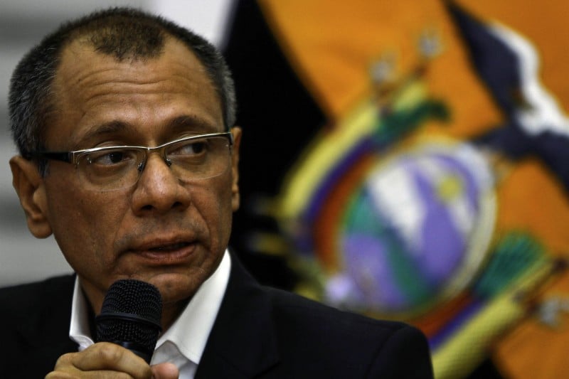 Imagem Ilustrando a Notícia: Vice-presidente do Equador depõe em caso de corrupção envolvendo a Odebrecht