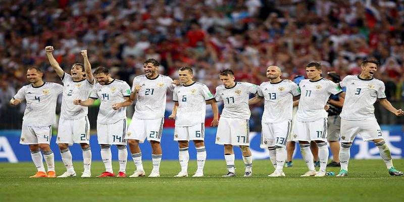 Imagem Ilustrando a Notícia: Nos pênaltis, Rússia elimina a Espanha da Copa do Mundo