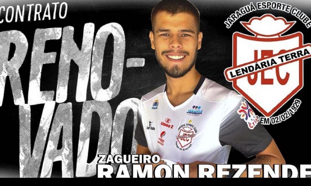 Imagem Ilustrando a Notícia: Jaraguá anuncia renovação de Ramon Rezende