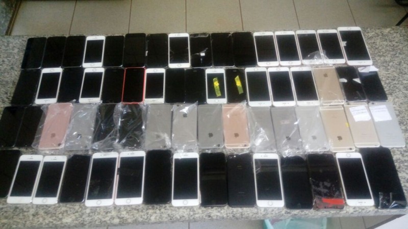 Imagem Ilustrando a Notícia: Iphones roubados em SP e Paraná são apreendidos em Itumbiara