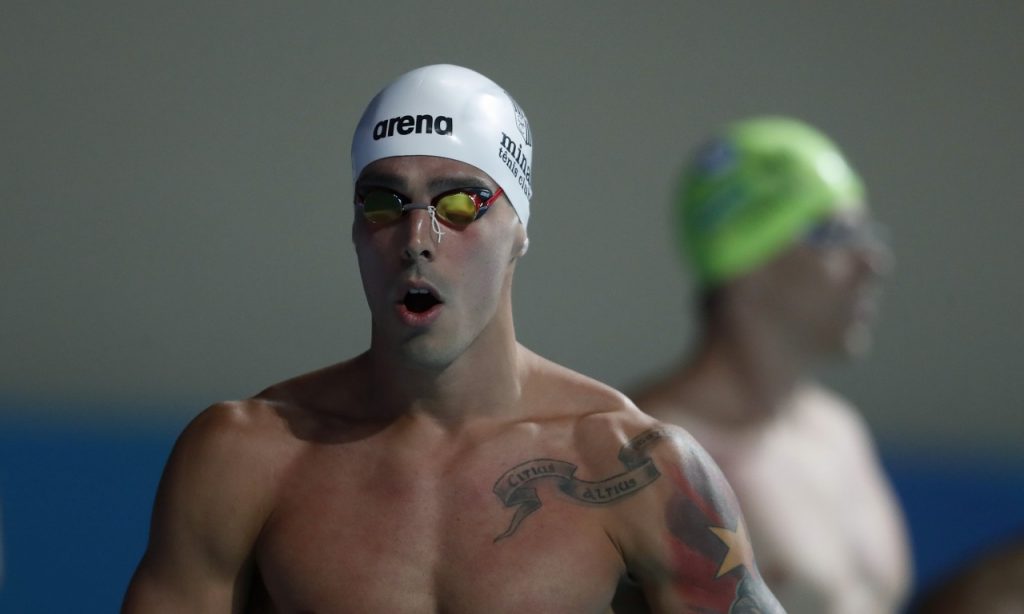 Imagem Ilustrando a Notícia: Fratus se garante e Brasil confirma vaga em todas as finais da natação