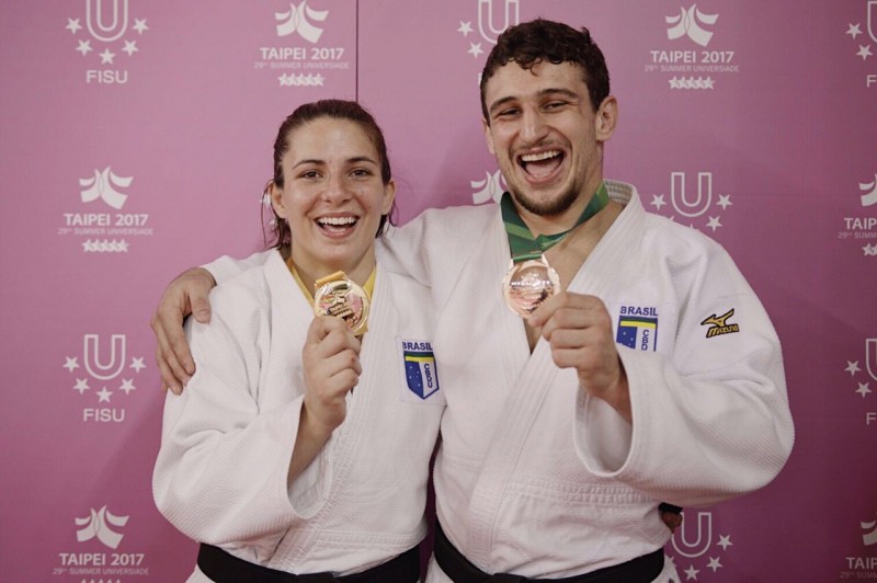 Imagem Ilustrando a Notícia: Brasil garante mais duas medalhas no judô da Universíade