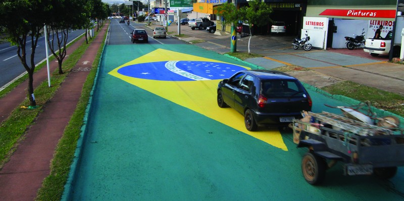 Imagem Ilustrando a Notícia: Vésperas da Copa do Mundo sem muita empolgação em Goiânia