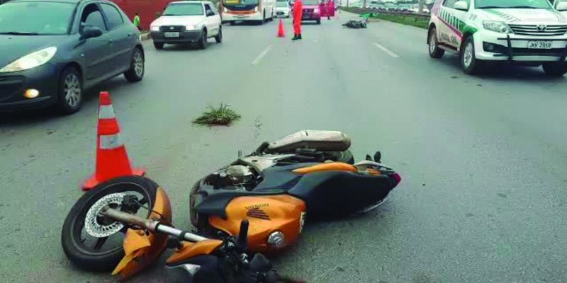 Imagem Ilustrando a Notícia: Acidentados de motos custam R$ 10 milhões para Saúde